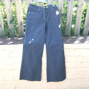 spodnie w prążki rozm 140 -158 cm