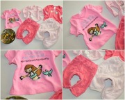 Wyprawka DZIEWCZYNKA 0-6 m firmówki ŚLICZNE