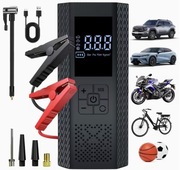 Awaryjny Rozrusznik Samochodowy & Kompresor & Powerbank & Latarka awaryjna