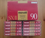 Maxell SX II 90 - kaseta magnetofonowa, kpl. 10 szt.
