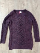 Sweter z dodatkiem wełny