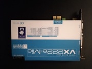 Profesjonalna karta dzwiękowa Digigram VX222e Pcie wraz z okablowaniem