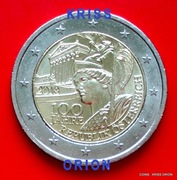 2 Euro Austria  2018 - 100 lecie Republiki Austrii