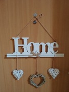 Zawieszka dekoracja HOME na drzwi ścianę 
