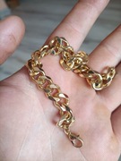 Bransoleta pozłacana 