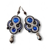 Kolczyki sutasz Nane Sutasz rękodzieło artystyczne 