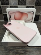 iPhone 15 128GB różowy!Dystrybucja PL! IDEAŁ! FULL SET!BCM!Okazja!