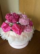 Flower box z świec sojowych ekologicznych 