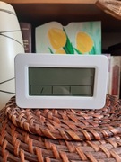 ELEKTRONICZNY ZEGAR CYFROWY BUDZIK TERMOMETR