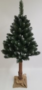 Choinka sztuczna na pniu, jodła syberyjska - śnieżona 175 cm