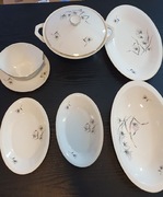Serwis obiadowy porcelana Chodzież prl vintage 