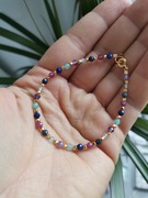 Bransoletka znak zodiak Strzelec srebro topaz szaf