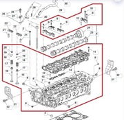 Głowica Opel Insignia B 174KM F20DVH, B20DVH, D20DVH