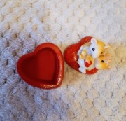 Mini szkatułka w kształcie serca 