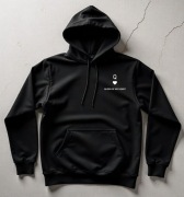 Męska Czarna Bluza M Queen of My Heart