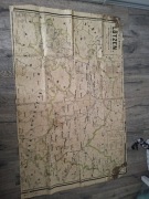 Mapa powiatu Lötzen (Giżycko, Mazury) – Ad. Hilscher, ok. 1900