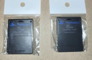 2 x ORYGINALNA Karta pamięci Sony Playstation 2 PS2 MEMORY CARD SCPH-10020