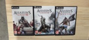 Assasins Creed 2 , 3 i 4 Black Flag - pudełka bez kodów