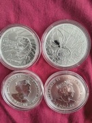 Red Back Spider lub  Desert Scorpion 1 oz Ag 999 srebrna moneta uncja 