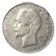 5 franków Napoleon III 1856 A