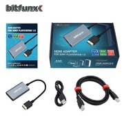 Bitfunx HDMI Adapter Konwerter PS2 PS1 Nowy 
