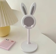 Uchwyt na telefon w kształcie królika z regulowaną wysokością 