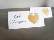 Winietki ze zdrapką z zadaniami weselnymi ślubne jednostronne