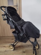 Wózek spacerowy Smiki, Thunder Pro czarno-złoty