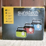 Radio przenośne turystyczne Sunstech RPS560