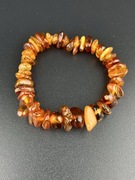 Bransoletka z naturalnego bursztynu baltyckiego