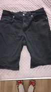 Spodenki męskie krótkie H&M slim fit rozmiar 31 czarne 