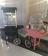 Wynajem maszyn do waty cukrowej oraz popcornu 