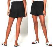 GAP czarne lniane szorty spodenki L