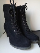 Botki na obcasie rozmiar 38 