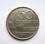 50 Centavo 1970 r.  Brazylia