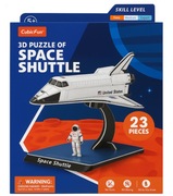3D Puzzle of Space Shuttle CubicFun 23 elementy Puzzle 3D dla dzieci 