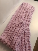 Szalik wyplatany ręcznie Handmade