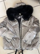 Złota Kurtka zimowa wiya Lis