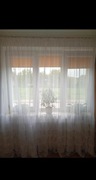 Białe firanki w bardzo dobrym stanie 