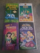 Bajki Królik Bugs, Allicja w krainie czarów, Dżasmina kasety VHS