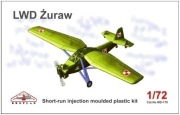 LWD ŻURAW 1950 - BROPLAN 1/72 wtryski pilot720.pl