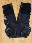 SPODNIE BLAKLADER C50 czarne 3/4 piratki 84-88 pas, cotton 100%