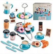 SERWIS KAWOWY DLA DZIECI ZESTAW DO KAWY HERBATY Ciastka Cukiernia Kawiarnia