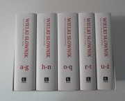 Wielki Słownik Języka Polskiego PWN 1-5 wydanie jubileuszowe w pudełku