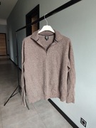 Sweter wełna merino wool rozmiar L 40 golf Moss bros