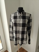 H&M koszula flanelowa w kratę 38 M regular fit