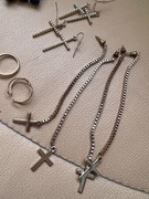 MIX pierścionki bransoletki kolczyki New Look Primark