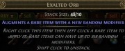 Path of Exile Standard 40 Exalted Orb PC