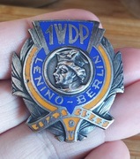 Odznaka Kościuszkowska 1WDP, Makowski lata 50, ładna (nr. 2)