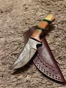 Nóż myśliwski Damast 83/Solidny Custom 